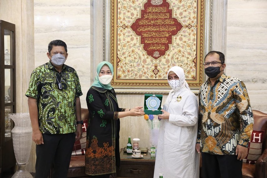 Danny Pomanto Terima Kunjungan Wali Kota Bontang